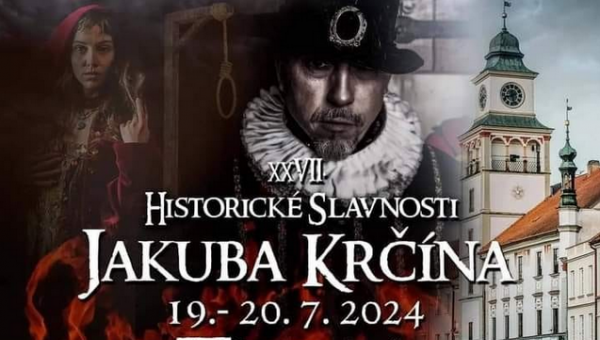 Historické slavnosti Jakuba Krčína v Třeboni -  19. - 20. července 2024